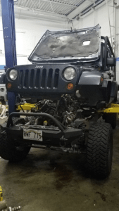 New Jasper 5.7L Jeep JK Hemi Install